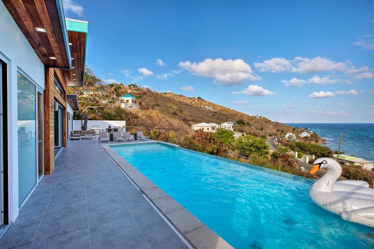 Luxury St Croix Home With Oceanfront Pool And Views Slob Zewnętrze zdjęcie